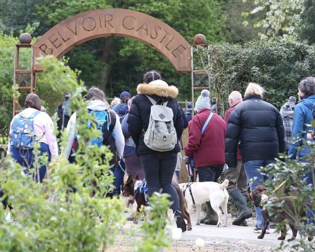 Local dog lovers gather for the Great British Dog Walk