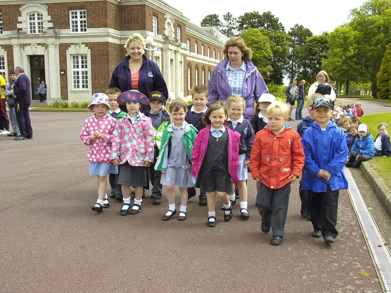 Cranwell Primary School pupils.