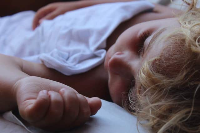 A good night's sleep is crucial for childhood development