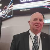 Coun Colin Davie at the Lincolnshire Energy Conference