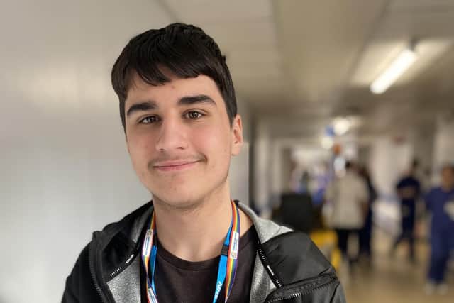 Reece Goy has recently finished a placement at John Coupland Hospital in Gainsborough and is now working with the busy Portering Team in Lincoln