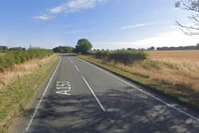 The A153 at Dalderby. Photo: Google