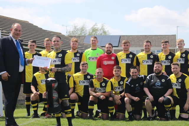 Wyberton are April's Team of the Month