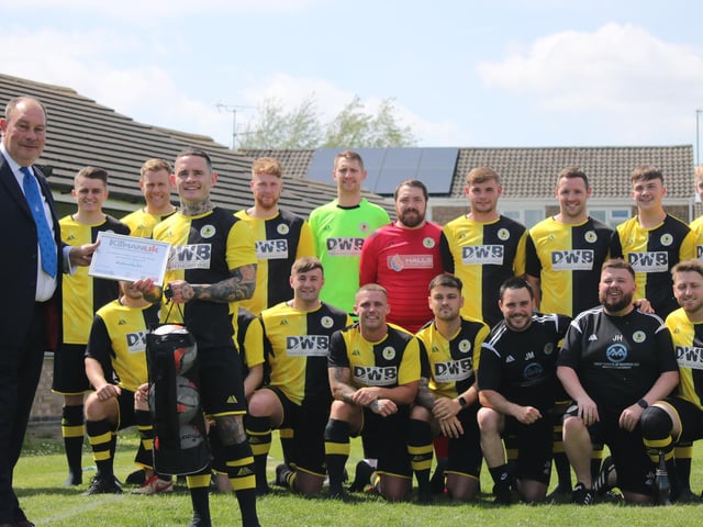 Wyberton are April's Team of the Month