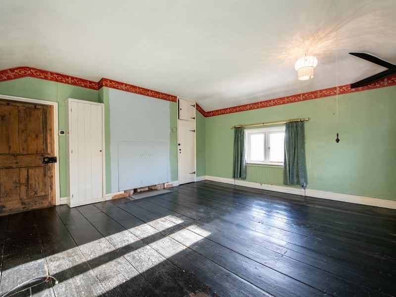 One of the bedrooms.