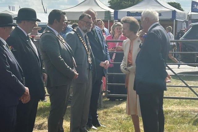 Her Royal Highness, The Princess Royal, was in attendance