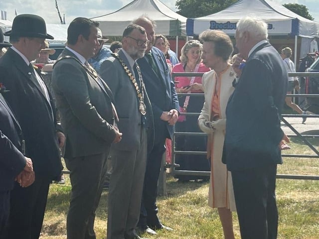 Her Royal Highness, The Princess Royal, was in attendance