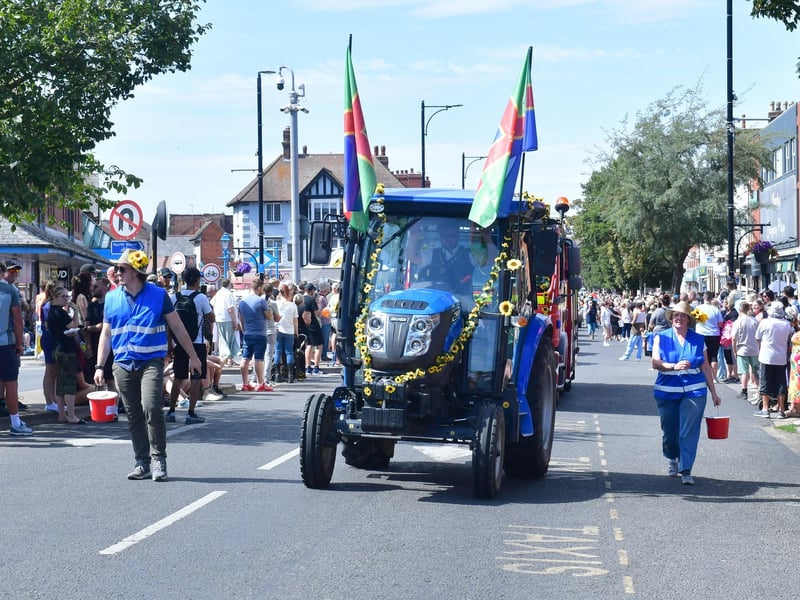 Action from the parade on Sunday, August 9.