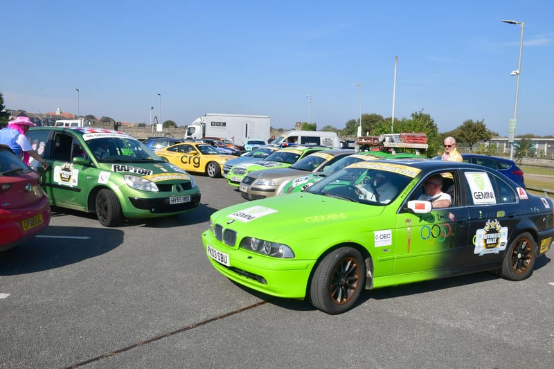 The rally promoted thousands of job opportunites in the car repair sector.