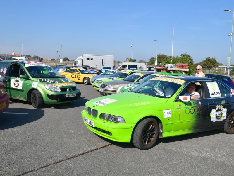 The rally promoted thousands of job opportunites in the car repair sector.
