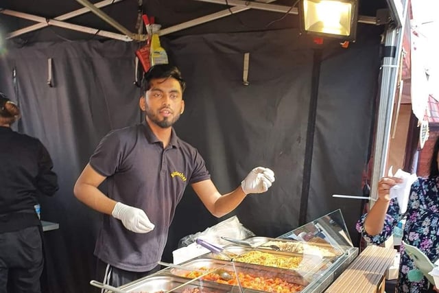 Mablethorpe Continental Market street food festival.