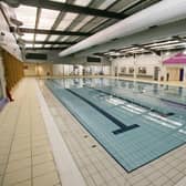 The pool at Sleaford Leisure Centre. Rising energy costs are forcing bosses to cut back on opening hours.