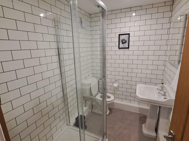 One of the bathrooms at the inn.