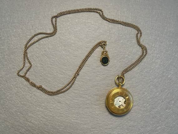 The Herbert Ingram watch after conservation