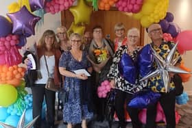 Long service colleagues from Asda Boston at their celebration event