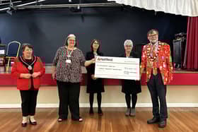 Coun Jo Pilley, Tina Doyley, Deborah Balsdon, Karen Smith, and council chairman Coun Stephen Bunney