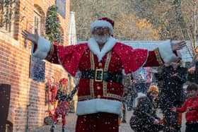 Santa in Belvoir Retail Village