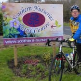 Gainsborough Aegir Cycling Club member Trevor Halstead at Scothern