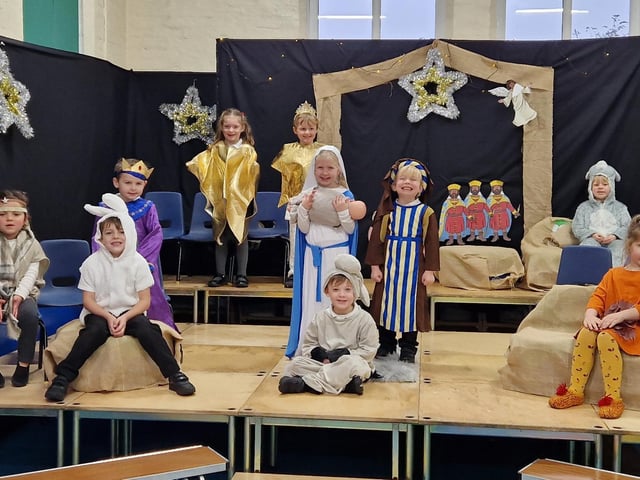 Gipsey Bridge Academy's Christmas play.