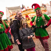 Festive street entertainment will be popping up throughout the event, including elves, angels and the spectacular Snow Lion