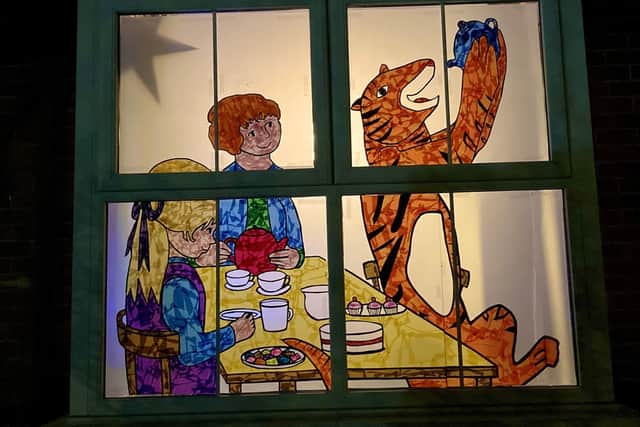 Tiger Who Came to Tea at 10 Linden Road.
