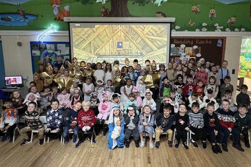 Wyberton Primary Academy pupils at their Nativity.