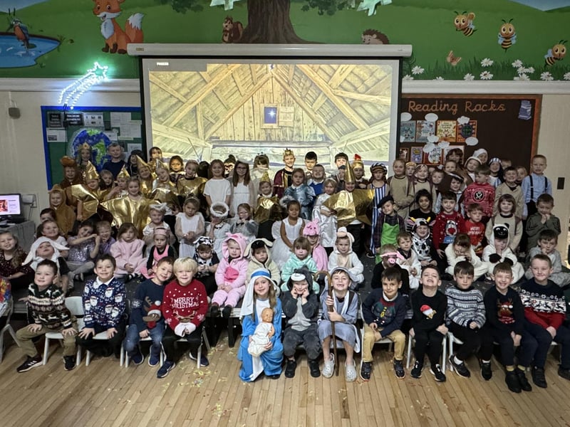 Wyberton Primary Academy pupils at their Nativity.