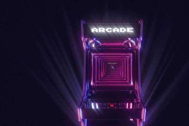 The ARCADE poster. Credit Mihaela Bodlovic