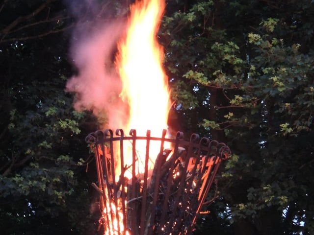 The beacon is lit.