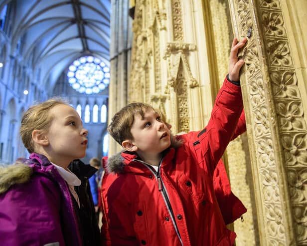 Children visit for free at Lincoln Cathedral
Picture: Chris Vaughan Photography for Lincoln Cathedral