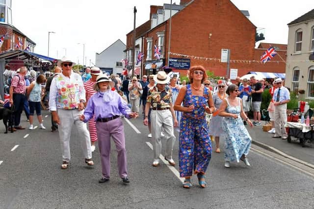 The parade at last year's Vintage on Sea event. Photo: Mick Fox