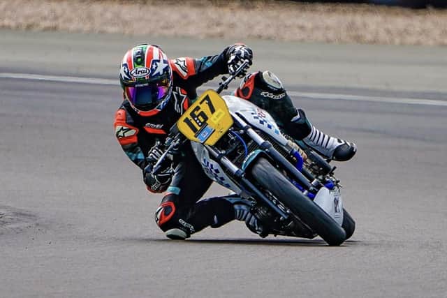 Kyle Jenkins in action at Croft last weekend. Photo: Camipix.