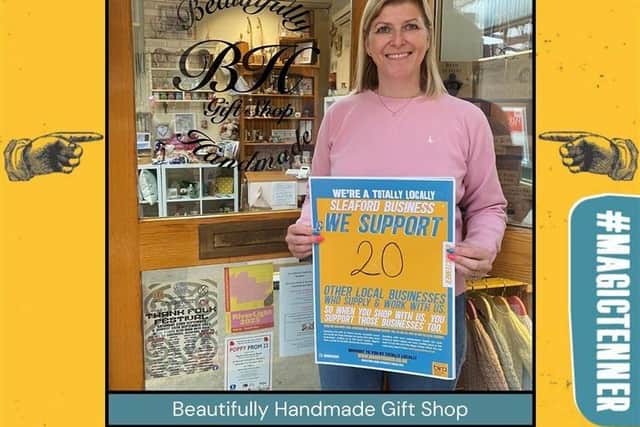 Beautifully Handmade Gift Shop is one of a number of businesses offering a Magic Tenner deal.