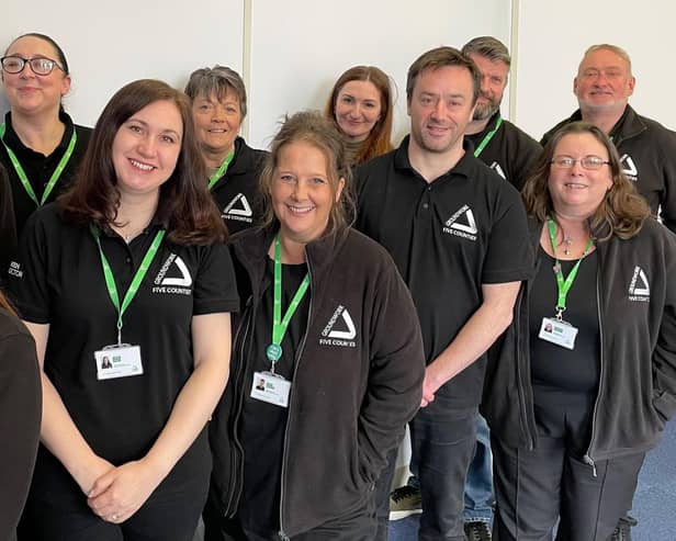 Some of the Green Doctor team
