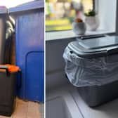 Each home will get two new caddies – a five litre container to be stored indoors and a larger 23 litre one outside