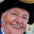 David Summers, "amazing" town crier of Mablethorpe and Sutton on Sea, who has passed away at the age of 79.