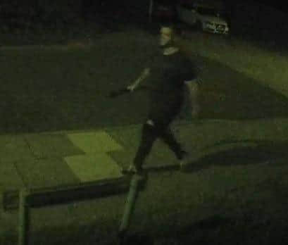 The image of a man Lincs Police want to speak to.