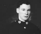 Jack Quinn pictured as a Royal Marine in WW2.