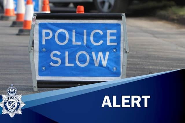 Lincolnshire Police have reported a collision on the A16 at Louth.