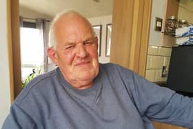 Trevor Biddle is shaving his head in aid of St Barnabas Hospice.