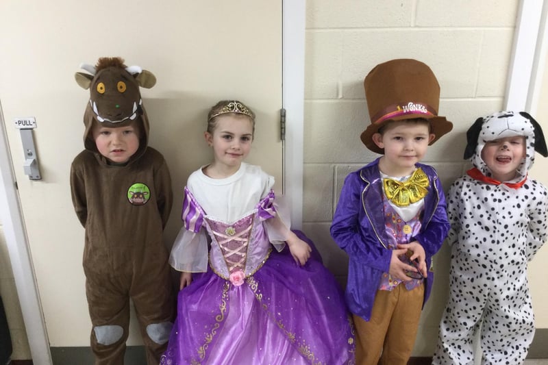 The Richmond Primary Academy pupils as their favourite characters for World Book Day.