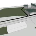 The proposed cold store.
