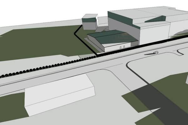 The proposed cold store.