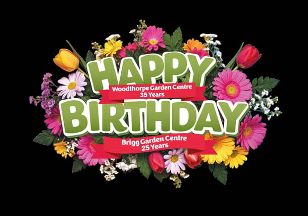 Join us for a double celebration as Woodthorpe and Brigg Garden Centres mark major milestones in British Garden Centres' 35th anniversary year