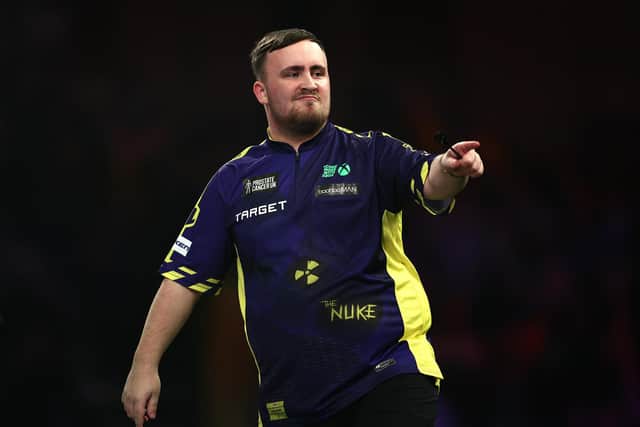 Luke Littler awaits his first round opponent in the first round of the Winmau World Masters 2025