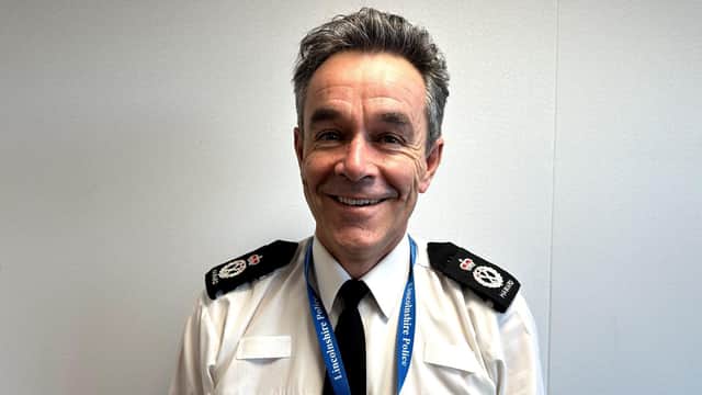 Chris Haward, Lincolnshire Police Chief Constable. Photo: Ellis Karran