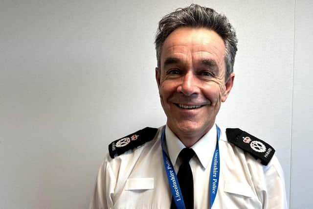 Chris Haward, Lincolnshire Police Chief Constable. Photo: Ellis Karran