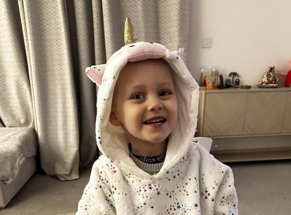Lily Harley - one of mum Emily Morton's favourite photos of little Lily.
