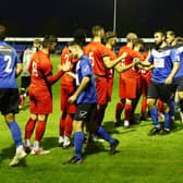 The last time Boston played Sleaford. Picture by Steve W Davies Photography.