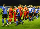 The last time Boston played Sleaford. Picture by Steve W Davies Photography.